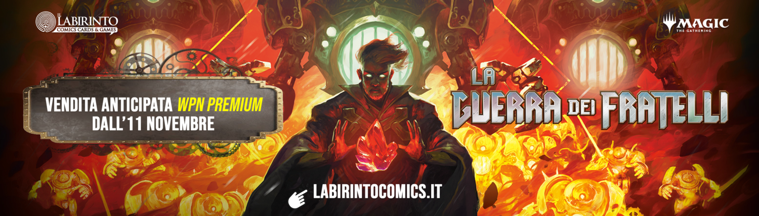 IL LABIRINTO – Comics, Cards & Games