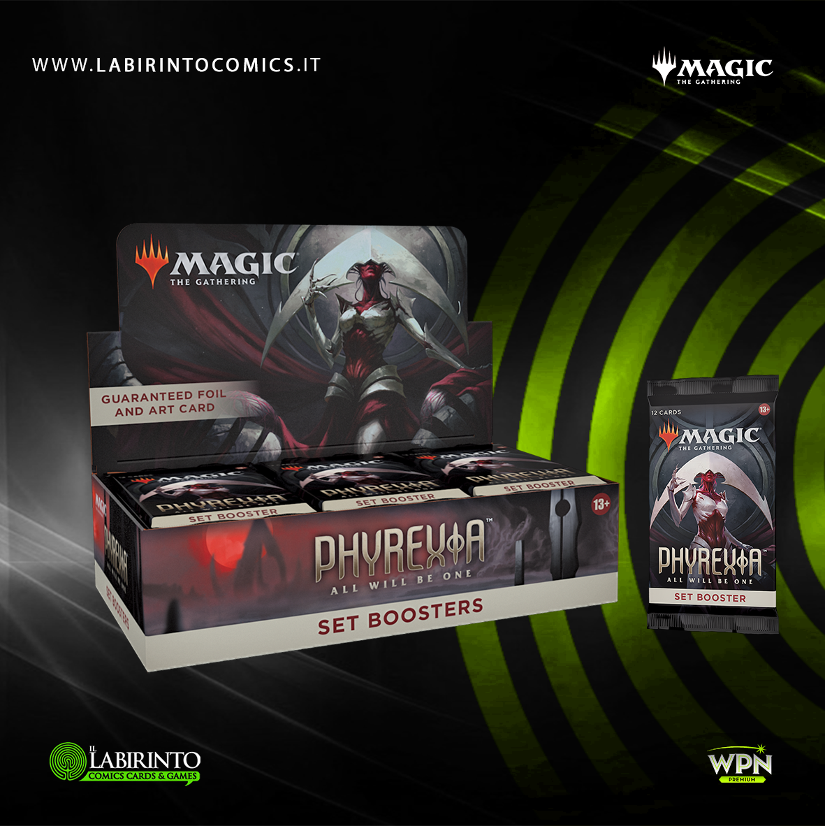 Wizards of the Coast: Magic The Gathering Phyrexia: Tutto Diverrà Uno  Jumpstart Booster Display (18) Italian Wizards of the Coast - Vendiloshop